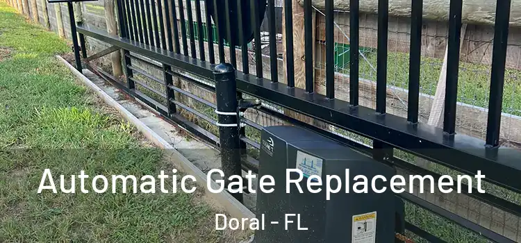  Automatic Gate Replacement Doral - FL