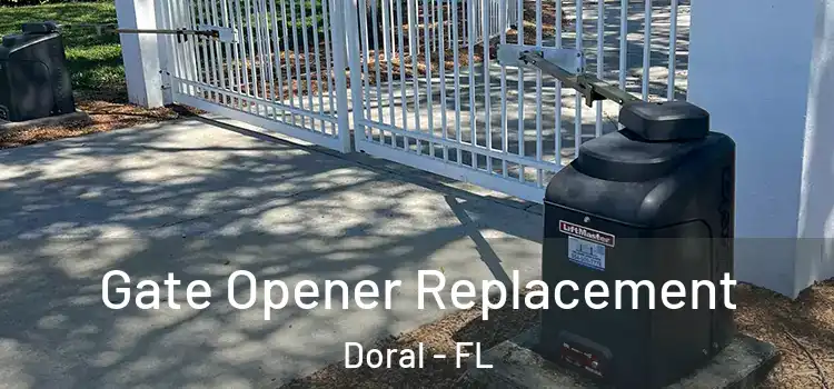 Gate Opener Replacement Doral - FL