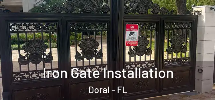 Iron Gate Installation Doral - FL